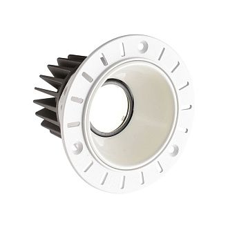 Светильник встраиваемый 6,8*7,1 см, вр 7,5 см, LED*12W, 4000K, Crystal Lux CLT 083 CLT 083C1 WH 4000K, Белый
