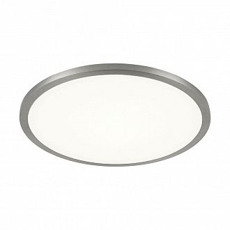 Светильник, 17 см, 22W, 3000К, хром, теплый свет, Citilux Омега CLD50R221, встраиваемый LED, вр 15,5 см