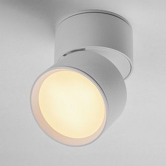 Спот *8*-9,6 см, *LED*9W, 3000/4000/6000K, Lightstar Acuto 215836, белый