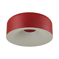 Потолочный светильник *36*14 см, LED 1*40W, 4000 К, Sonex Confy 7691/40L, белый/красный