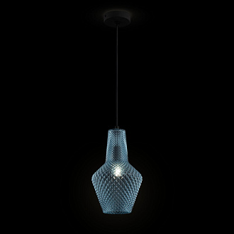 Подвесной светильник Maytoni Modern Pendant Tommy P045PL-01B лазурный, диаметр 25 см