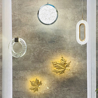 Бра 21 см, 3W, 3000K, 180Lm Odeon Light EVA 4371/3WL, золото