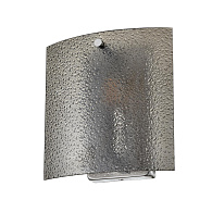Бра 17*18 см, 1*E14 Lumion DANDY 6594/1W хром, серый, прозрачный