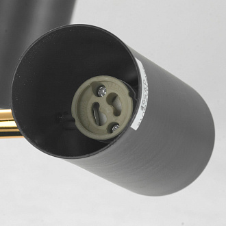 Люстра Lussole Duncan LSP-8252, 100*50 см, черный