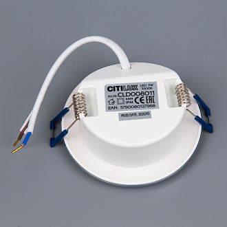 Встраиваемый LED светильник Citilux Акви CLD008011, вр 7 см