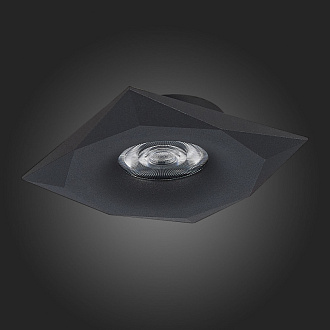 Встраиваемый светильник 10*10 см, ST LUCE Встраиваемые светильники ST203.408.01 Черный