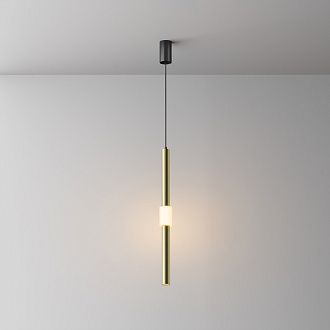 Подвесной светильник 3,5*58 см,  LED, 12W, 3000К, Maytoni Technical Jelly P105PL-12W3K-BS черный
