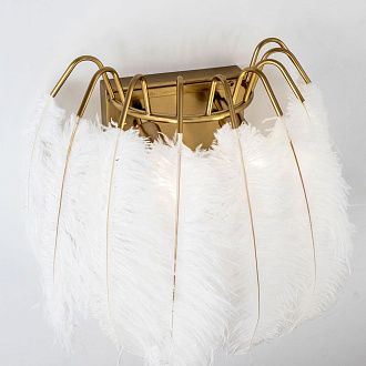 Настенный светильник 27*30*45 см, 2*Е14 MODESTYLE MS.965.02 BS латунь
