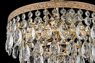 Люстра потолочная *30*31 см, 4*E27*60W, Arti Lampadari Castellana Gold Castellana E 1.3.30.601 G, Золото