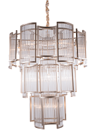 Люстра 750*770, 15*E14, 40W NewRgy Cristallo 2420U/15 CHAM GD+CL, CHAM GD+CL
