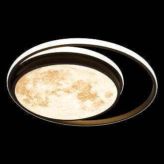 Светильник 50*6,5 см, 1*LED*46W 4000K черный Loft It Luna 10217