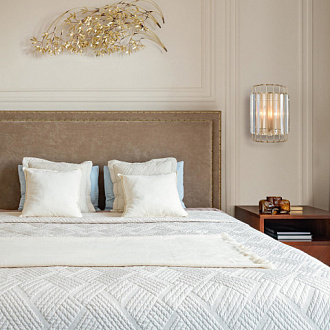 Бра 13*20*30 см, 2*E14 шампань Vele Luce Angelica VL3044W02