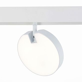 Магнитный трековый светильник 15*3 см, 15W 4000K ST LUCE SKYLINE 48 ST359.546.15 белый