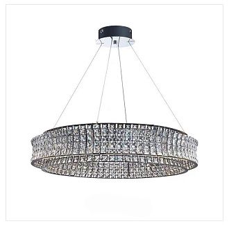 Люстра 8829-800, D800 / H160 LED, 140W, 3000/4000/6000K, Alva Donna, Хром