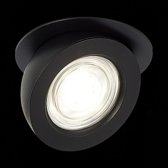 Встраиваемый светильник 11 см, 10W 4000K ST LUCE Встраиваемые светильники ST654.448.10 Черный, вр 9 см