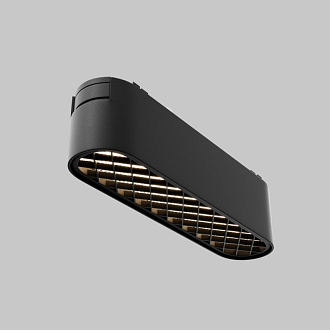 Светильник 12 см, 6W, 4000K, Maytoni Basis Grid TR084-1-6W4K-B, черный