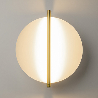 Бра 11,1*34*30 см, LED, 14W, 3000К, Maytoni Mira MOD279WL-L14G3K золотой