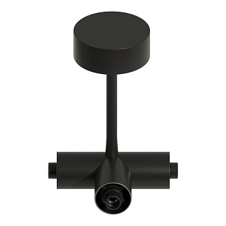 Потолочный токопроводящий Т-коннектор TECHNO ST LUCE ST1602.459.00 черный