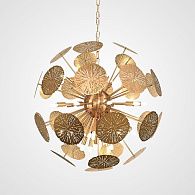 Подвесная люстра INCA BALL D61 61*61*100 см, 20*G9*40W, ImperiumLoft INCA-BALL01, Латунь