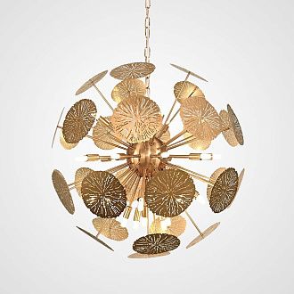 Подвесная люстра INCA BALL D61 61*61*100 см, 20*G9*40W, ImperiumLoft INCA-BALL01, Латунь