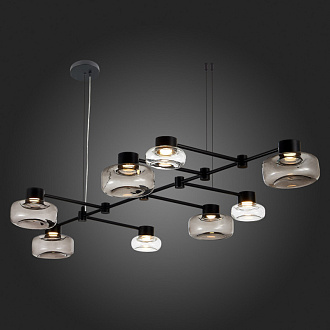 Светильник подвесной 138*70 см, 24W 3000K ST LUCE VALLO SL6005.403.08 Черный