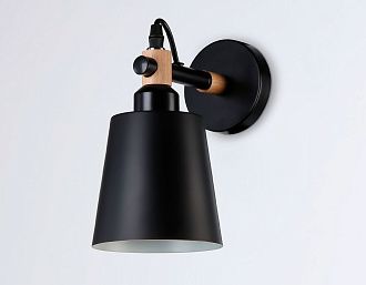 Бра со сменной лампой 23*13*19- см, 1*E27*40W, K, Ambrella Light Traditional TR82213, черный