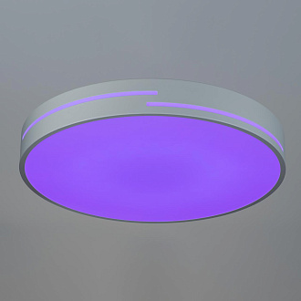 Светильник потолочный 40 см, 32W, 3000-4000-5000K Citilux CL72470GL0 Купер Лайн Белый с RGB