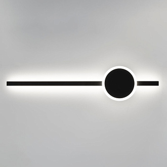 Настенный светодиодный светильник 14*62 см, 17W, 3000-4000-5500K Citilux CL203311 Стиг Черный