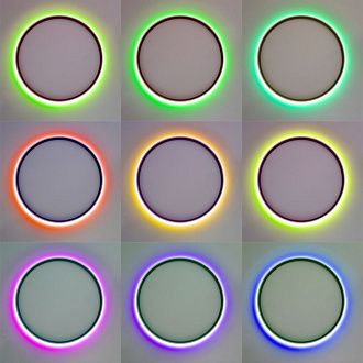 Светильник 40 см, 40W, 3000-5500K, Citilux ETALON CL750400R LED RGB, белый+бук