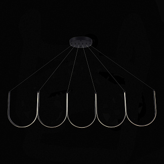 Светильник подвесной 155 см, 68W 3000K ST LUCE HEIT SL6202.413.01 Черный
