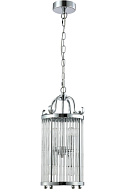 Светильник подвесной 23 см, Crystal Lux TADEO SP4 D200 CHROME/TRANSPARENTE Хром
