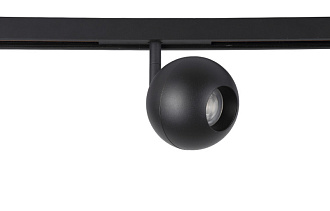 Трековый светильник магнитный 10 см, 12W, 4000K, Crystal Lux CLT 0.33 005 12W BL 4000K Черный