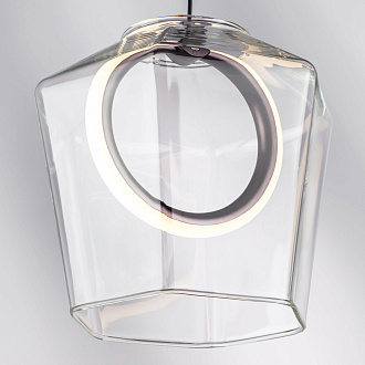 Подвес 19*18-150 см, 6W, 3000K, Lightstar Caramello 796110, Кофейный