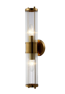 Бра 10*10 см, Crystal Lux SANCHO AP2 BRASS Латунь