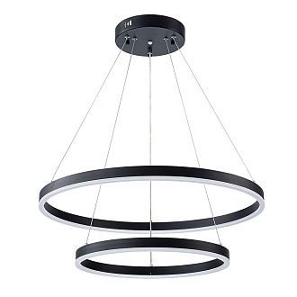 Подвесной светильник 3*60 см, 1*LED, 74W, 3000-6000K Arte Lamp Siren A2548SP-75BK, Черный