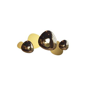 Бра 37 см, 13W, 3000K, Maytoni Jack-stone MOD314WL-L13G3K, золото