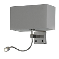 Бра 30*20 см, Crystal Lux JEWEL AP2 GR Хром