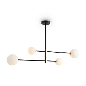 Светильник 98 см, Freya Sphirity FR5376CL-04B, черный