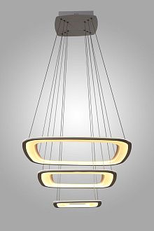 Светильник D1002-6262, D620*620/D450*450/D270*270 LED, 96W, 3000/4000/6000K, Alva Donna, Белый