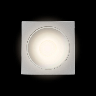 Встраиваемый светильник 8,5*8,5*6 см, 1*LED*12W 4000K LOFT IT Comb 10330/C White белый, вр 7,5 см
