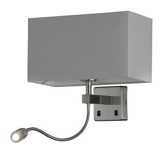 Бра 30*20 см, Crystal Lux JEWEL AP2 GR Хром