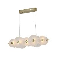 Подвесная люстра 18*22,5-120 см, 5*LED, 2W, 3000K, F-Promo Arctium 4605-5P, золотой