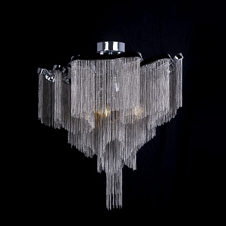 Потолочный светильник 55*61,5 см, 6*E14 Loft it Stream 10208/600C Smoke