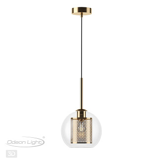 Подвесной светильник Odeon Light Clocky 4939/1 Бронза