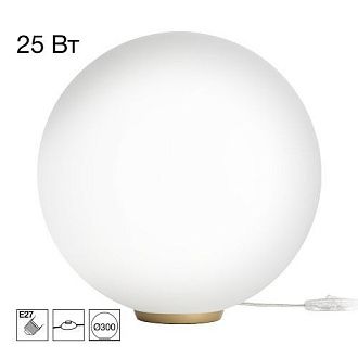 Настольная лампа 30 см, Citilux RON CL941D30T2, золото