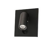 Светильник 9 см, 3W, 3000K, Kink Light 08073,19, черный