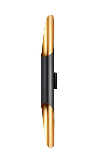 Бра 6*8 см, Crystal Lux CLT 332W2-V2 BL-GO Черный/Золотой