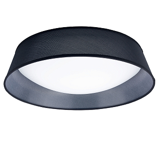 Потолочный светильник Mantra 4966E, Е27, диаметр 59 см., цвет чёрный.