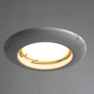 Светильник встраиваемый  Arte Lamp Praktisch a1203pl-1wh белый