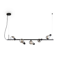 Светильник 108 см, Freya Evidence FR5372PL-05B, черный